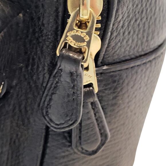 Coach Mini Small Charlie Backpack Pebbled Leather Black F28995 - Picture 6 of 11